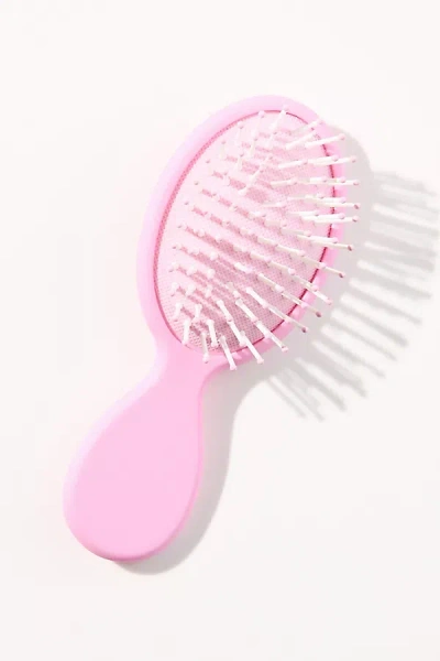 By Anthropologie Opaque Mini Hair Brush In Pink