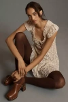 By Anthropologie Opaque Tights In Brown