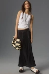 By Anthropologie Open-back Apron Tank Top In White