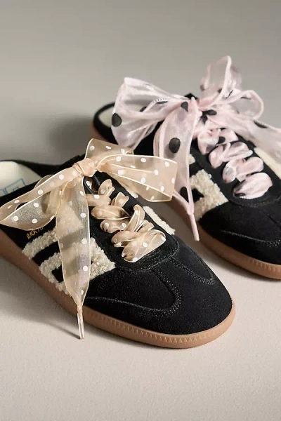 By Anthropologie Organza Shoe Laces, Set Of 2 In Sand
