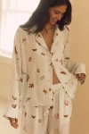 By Anthropologie Oversized Button-front Pajama Shirt