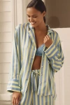 By Anthropologie Oversized Button-front Pyjama Shirt