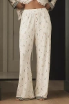 By Anthropologie Pajama Pants In White