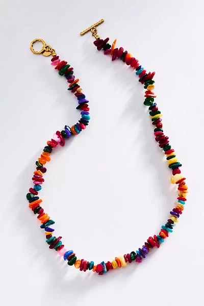 By Anthropologie Palas Figari Beaded Choker In Multi