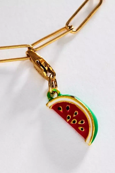 By Anthropologie Palas Watermelon Slice Charm In Gold