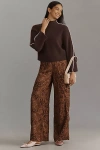 By Anthropologie Palazzo Utility Pants In Multicolor