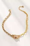 By Anthropologie Paperclip Bar Charm Necklace