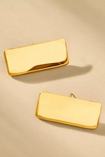 By Anthropologie Parker Flat Rectangle Post Earrings
