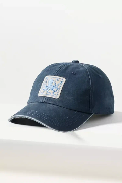 By Anthropologie Patch Baseball Cap In Blue