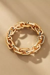 By Anthropologie Pavé Chain Stretch Bracelet In Gold