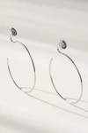 By Anthropologie Pear Sparkle Hoop Earrings