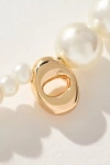 By Anthropologie Pearl Monogram Necklace