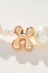 By Anthropologie Pearl Monogram Necklace