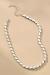 By Anthropologie Petals Collar Necklace In Silver