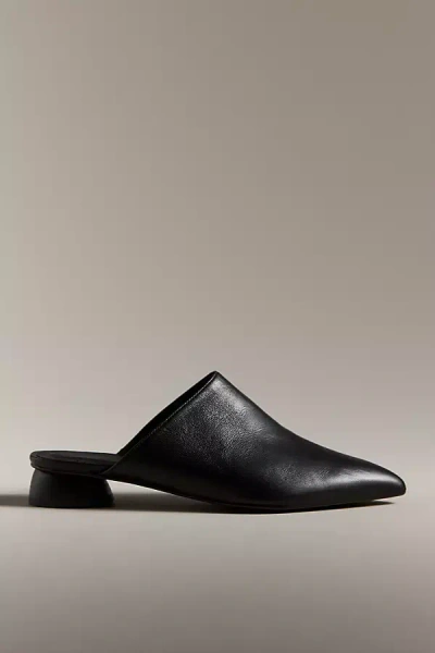 By Anthropologie Pointed-toe Mules In Black