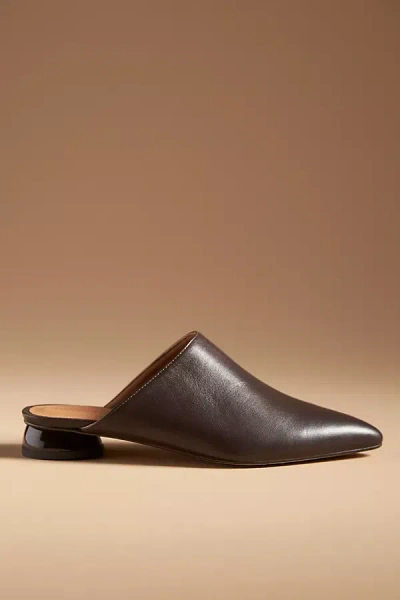 By Anthropologie Pointed-toe Mules In Brown