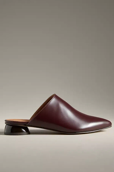 By Anthropologie Pointed-toe Mules In Purple