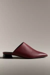 By Anthropologie Pointed-toe Mules In Red