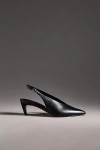 By Anthropologie Pointed-toe Slingback Pumps In Black