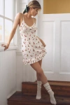 By Anthropologie Pointelle Pajama Dress In Multicolor