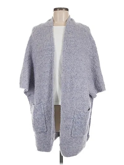 Pre-owned By Anthropologie Poncho In Blue