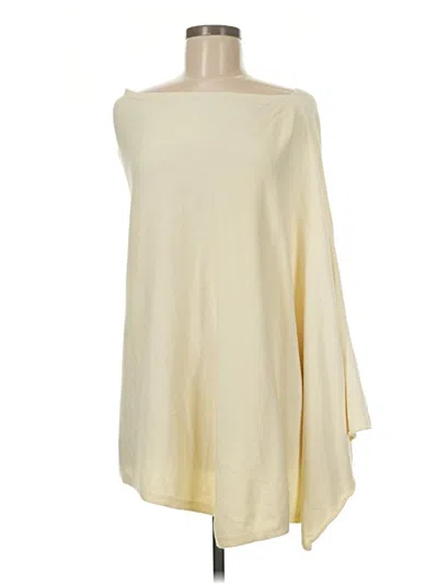 Pre-owned By Anthropologie Poncho In White