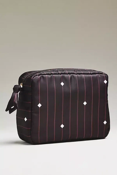 By Anthropologie Printed Cosmetic Bag In Brown