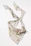 By Anthropologie Printed Hair Scarf In Blue