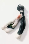 By Anthropologie Printed Silk Scarf In Green