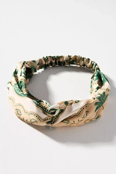 By Anthropologie Printed Twist Headband