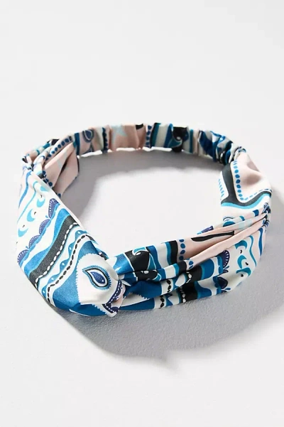 By Anthropologie Printed Twist Headband