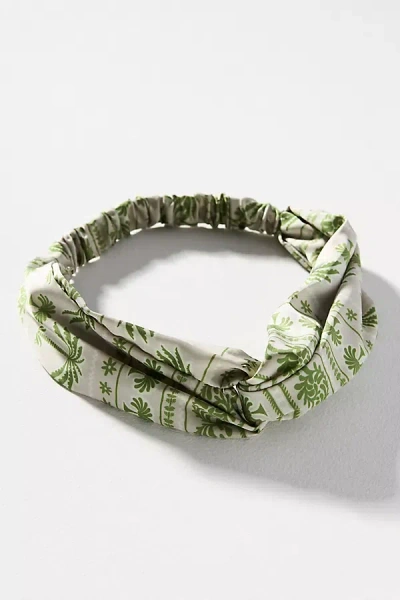 By Anthropologie Printed Twist Headband