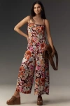 By Anthropologie Printed Wide-leg Jumpsuit In Multicolor
