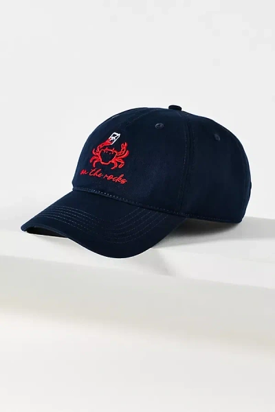 By Anthropologie Provincetown Baseball Cap In Blue