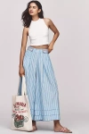 By Anthropologie Pull-on Culotte Pants In Blue