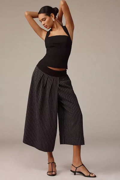 By Anthropologie Pull-on Skirt Culottes In Multicolor
