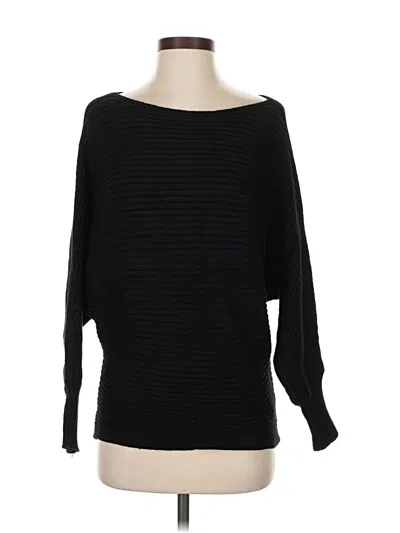 Pre-owned By Anthropologie Pullover Sweater In Black