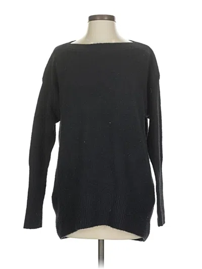 Pre-owned By Anthropologie Pullover Sweater In Black