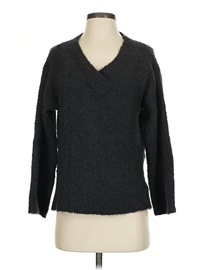 Pre-owned By Anthropologie Pullover Sweater In Black