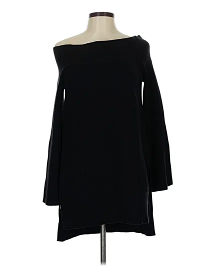 Pre-owned By Anthropologie Pullover Sweater In Black