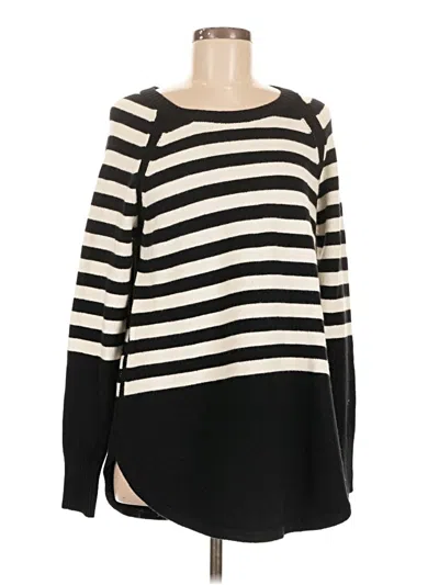 Pre-owned By Anthropologie Pullover Sweater In Black