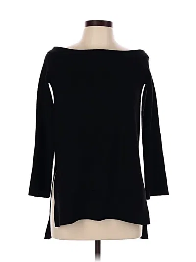 Pre-owned By Anthropologie Pullover Sweater In Black