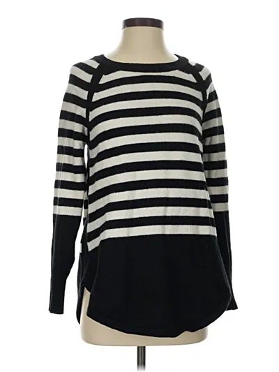 Pre-owned By Anthropologie Pullover Sweater In Black