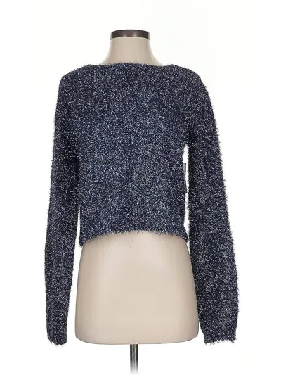 Pre-owned By Anthropologie Pullover Sweater In Blue