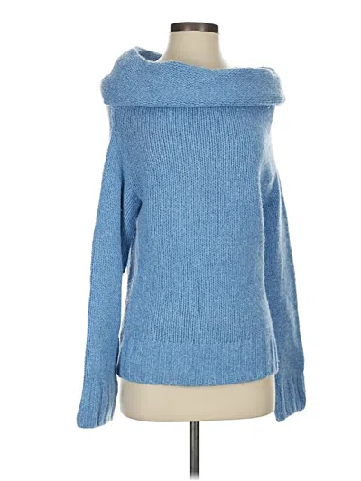 Pre-owned By Anthropologie Pullover Sweater In Blue