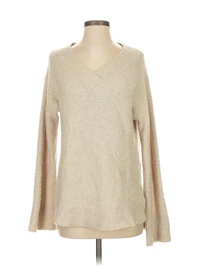 Pre-owned By Anthropologie Pullover Sweater In Brown