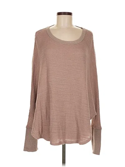 Pre-owned By Anthropologie Pullover Sweater In Brown