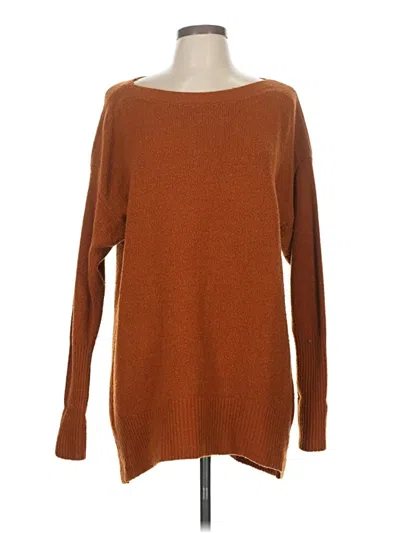 Pre-owned By Anthropologie Pullover Sweater In Brown