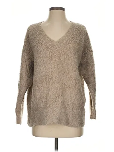 Pre-owned By Anthropologie Pullover Sweater In Brown