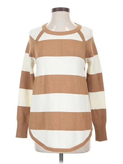Pre-owned By Anthropologie Pullover Sweater In Brown